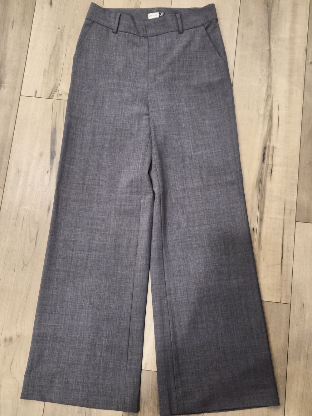 Gap Women's Gray Wide-Leg Dress Pants